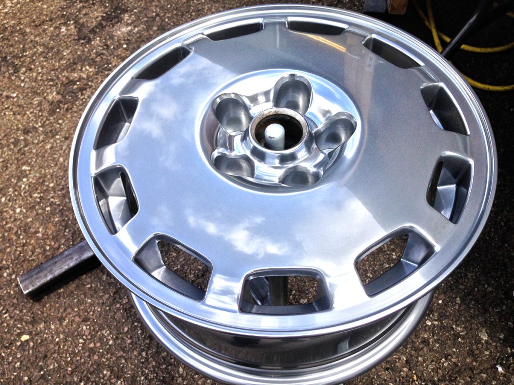 Jaguar XJS Polished Wheels TRS UK